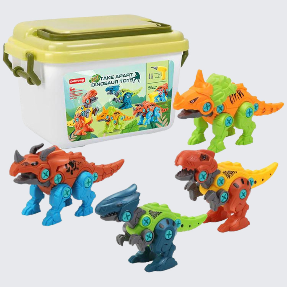Take Apart Dinosaur Toy - Toys for Kids - Dinosaur Building Blocks - Christmas